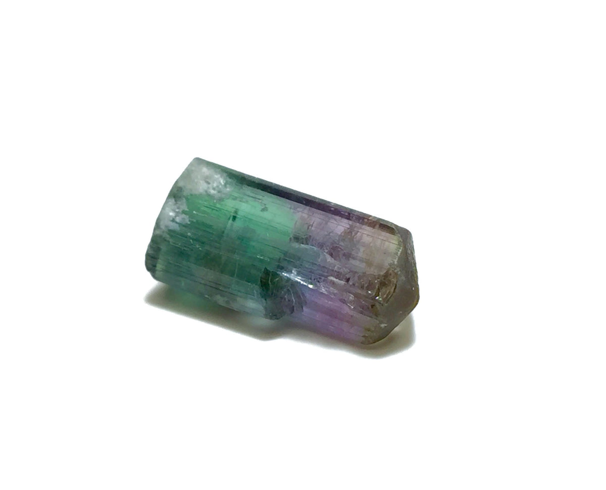 6.8 Carat Multi-Color Rainbow Tourmaline – Fully Terminated Crystal Specimen from Paprok Mine, Afghanistan