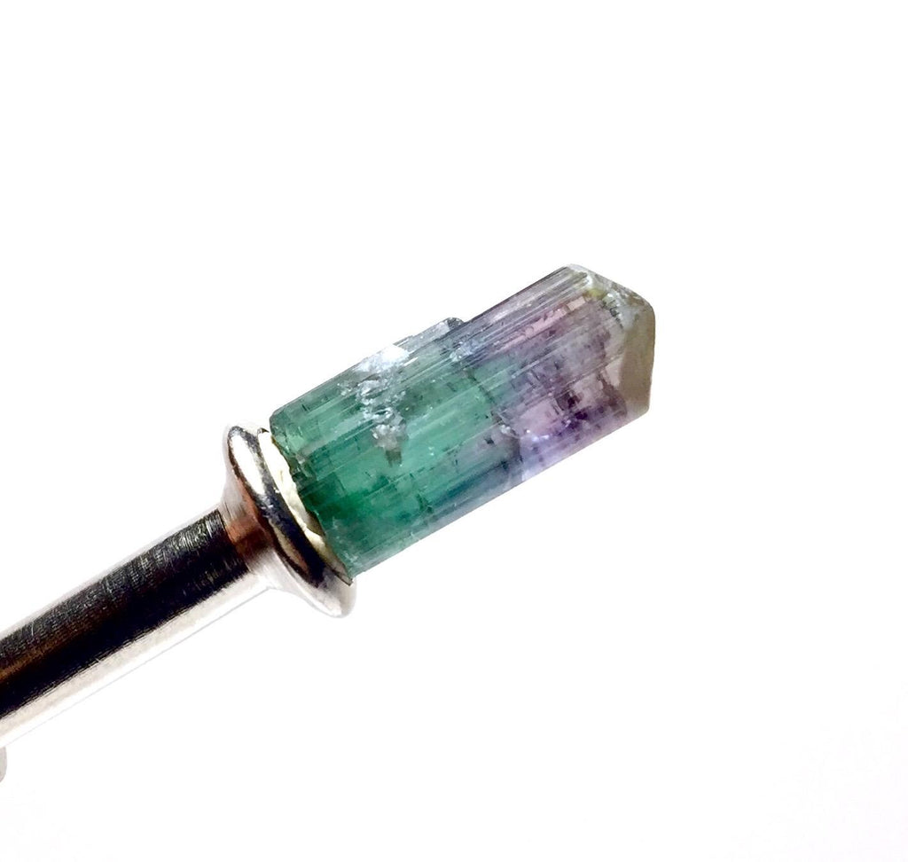 6.8 Carat Multi-Color Rainbow Tourmaline – Fully Terminated Crystal Specimen from Paprok Mine, Afghanistan
