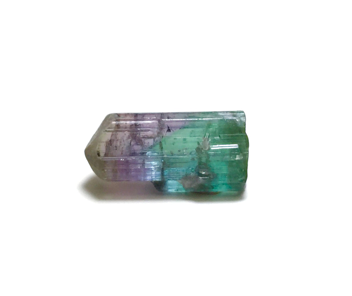 6.8 Carat Multi-Color Rainbow Tourmaline – Fully Terminated Crystal Specimen from Paprok Mine, Afghanistan