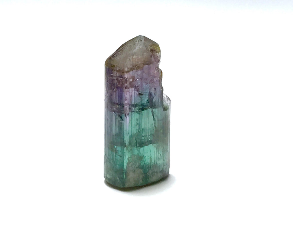 6.8 Carat Multi-Color Rainbow Tourmaline – Fully Terminated Crystal Specimen from Paprok Mine, Afghanistan
