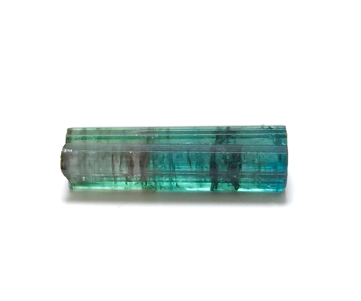 Watermelon Tourmaline Crystal – Pendant Size Bi-Color Specimen from Peche Mine, Afghanistan