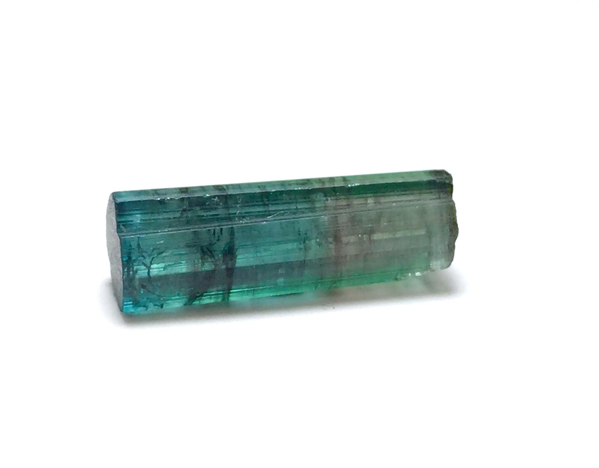 Watermelon Tourmaline Crystal – Pendant Size Bi-Color Specimen from Peche Mine, Afghanistan