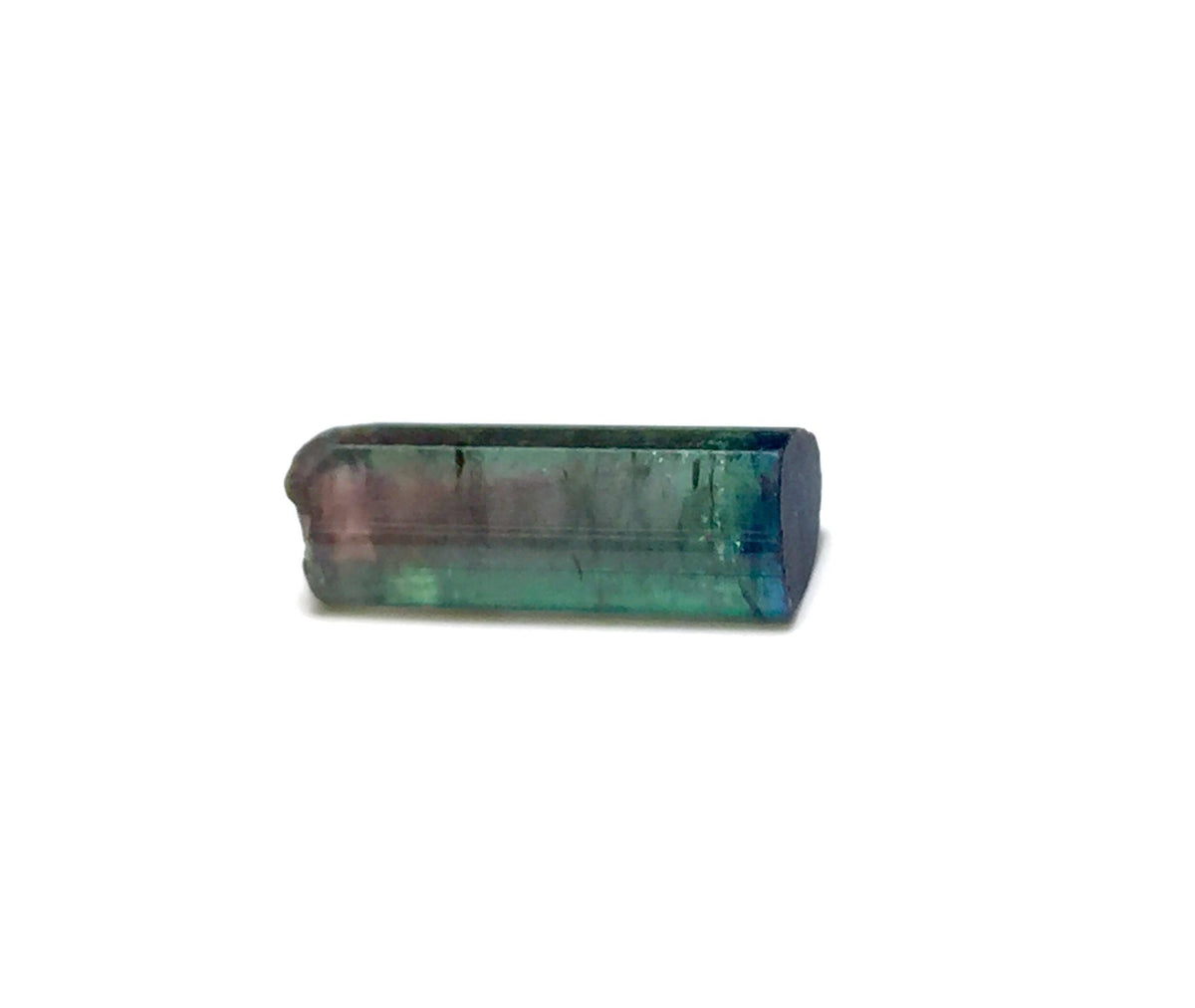 Bi-Color Tourmaline Crystal - Natural Pendant Size Specimen from Peche, Afghanistan