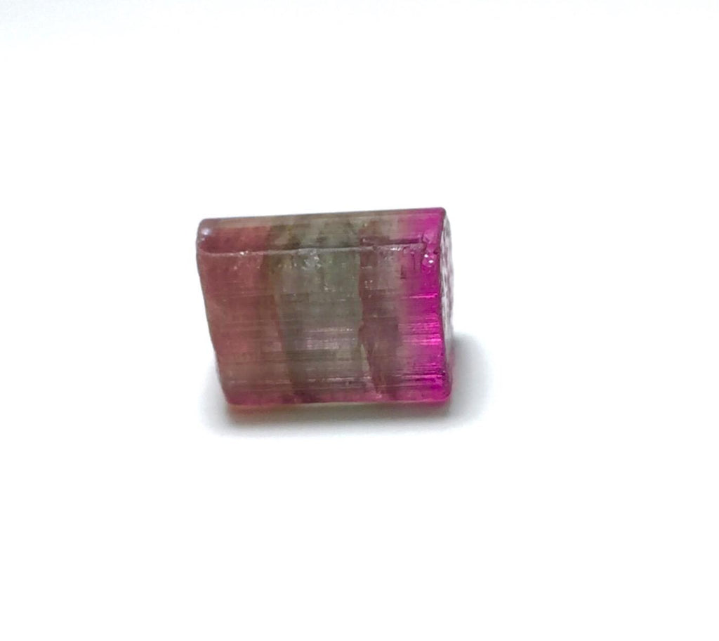 Tri-Color Tourmaline Crystal - Rare Zoned Specimen from Paprok Mine, Afghanistan