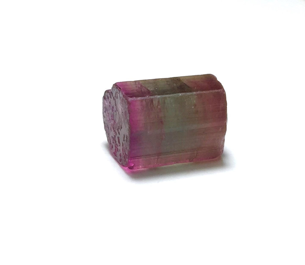 Tri-Color Tourmaline Crystal - Rare Zoned Specimen from Paprok Mine, Afghanistan