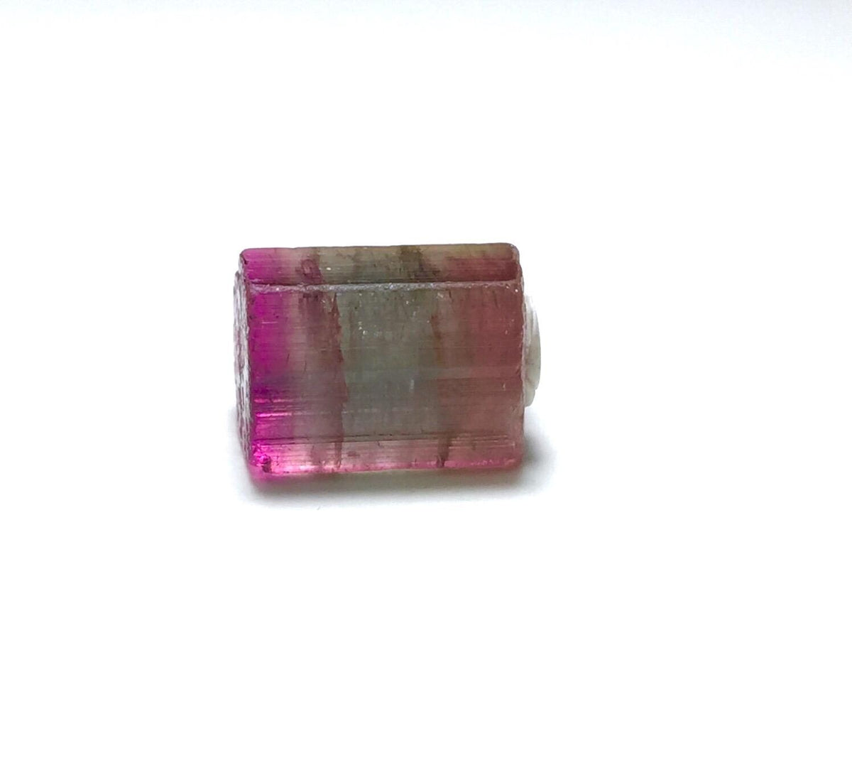 Tri-Color Tourmaline Crystal - Rare Zoned Specimen from Paprok Mine, Afghanistan