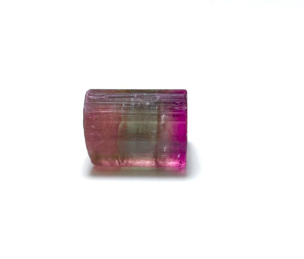 Tri-Color Tourmaline Crystal - Rare Zoned Specimen from Paprok Mine, Afghanistan