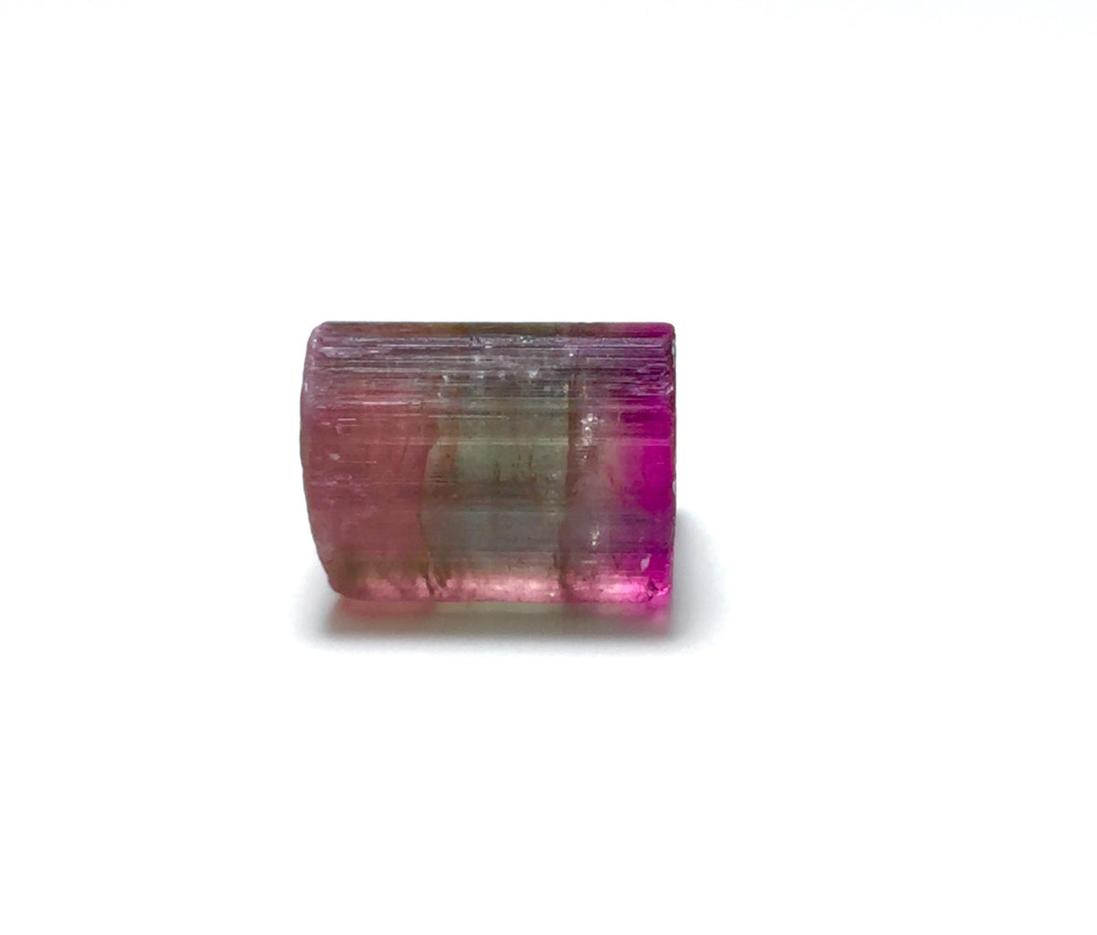 Tri-Color Tourmaline Crystal - Rare Zoned Specimen from Paprok Mine, Afghanistan