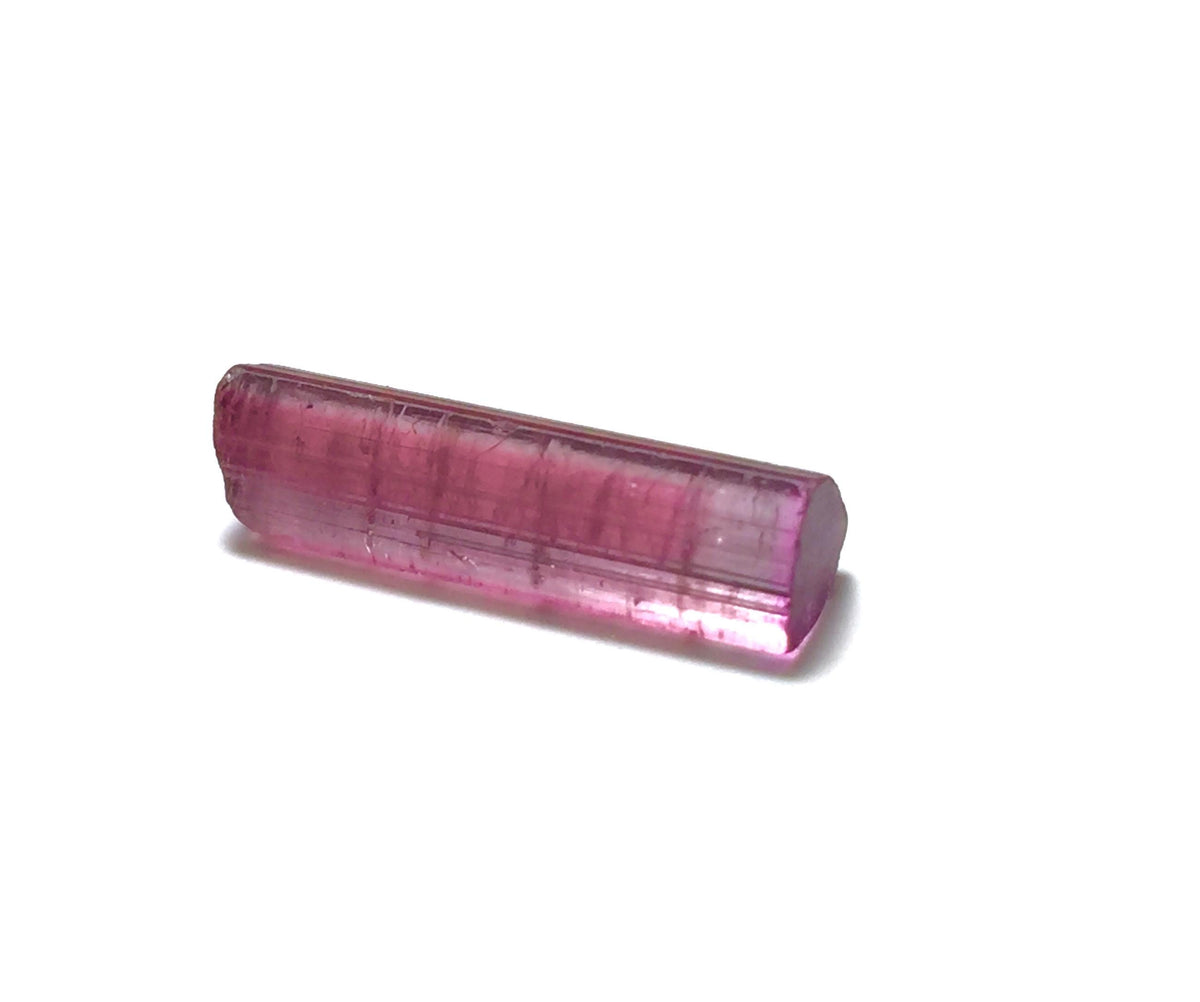 Purple Cap Tourmaline Crystal | Paprok Mine Afghanistan Natural Bi-Color Mineral Specimen