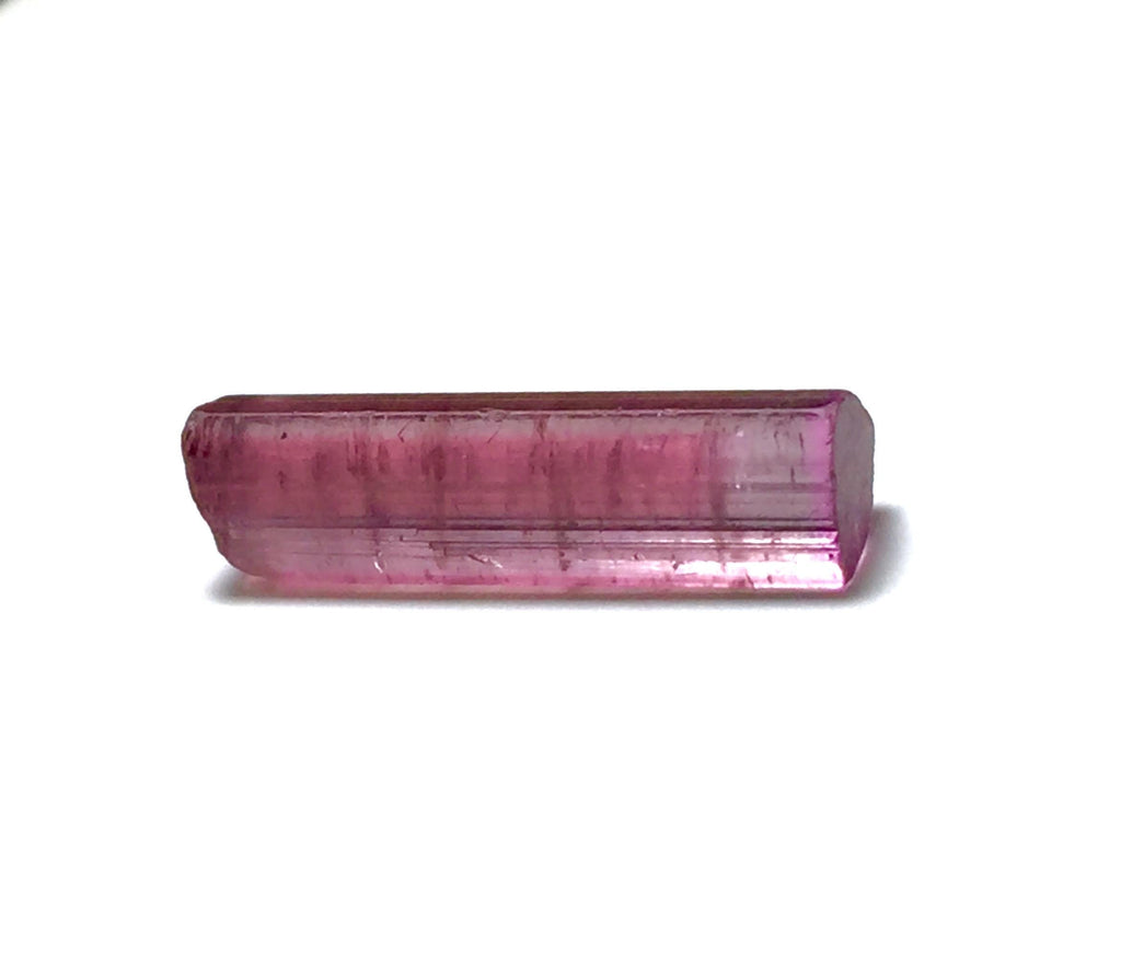 Purple Cap Tourmaline Crystal | Paprok Mine Afghanistan Natural Bi-Color Mineral Specimen