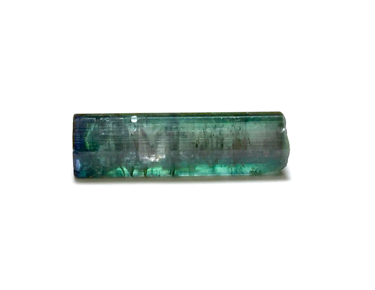 9.0 Carat Bi-Color Tourmaline Crystal | Natural Paprok Mine Afghanistan Mineral Specimen