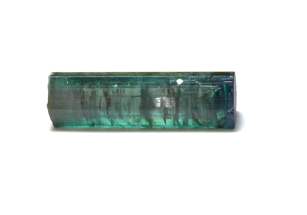 9.0 Carat Bi-Color Tourmaline Crystal | Natural Paprok Mine Afghanistan Mineral Specimen