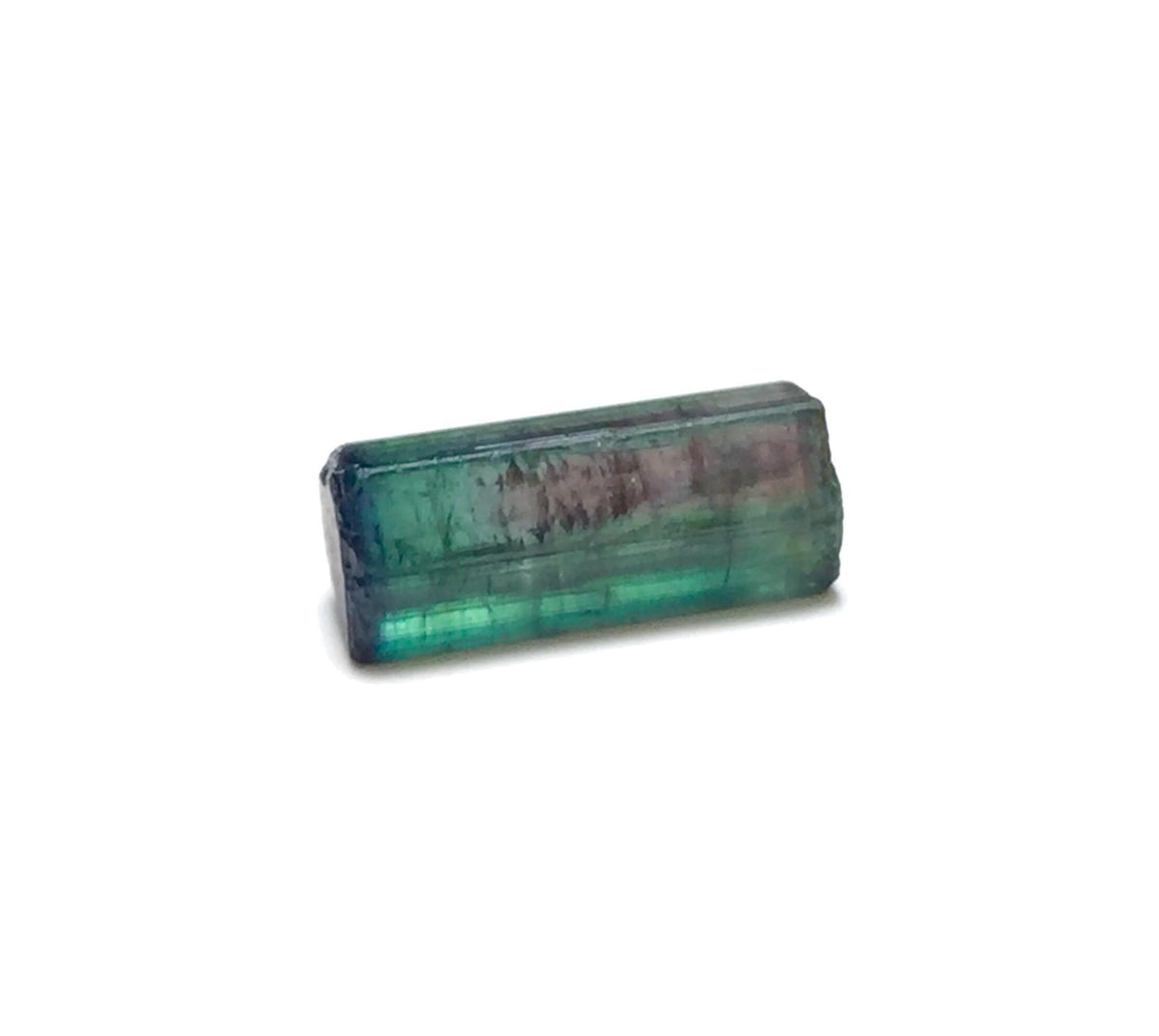 6.3 Carat Bi-Color Watermelon Tourmaline Crystal - Peche Mine, Afghanistan
