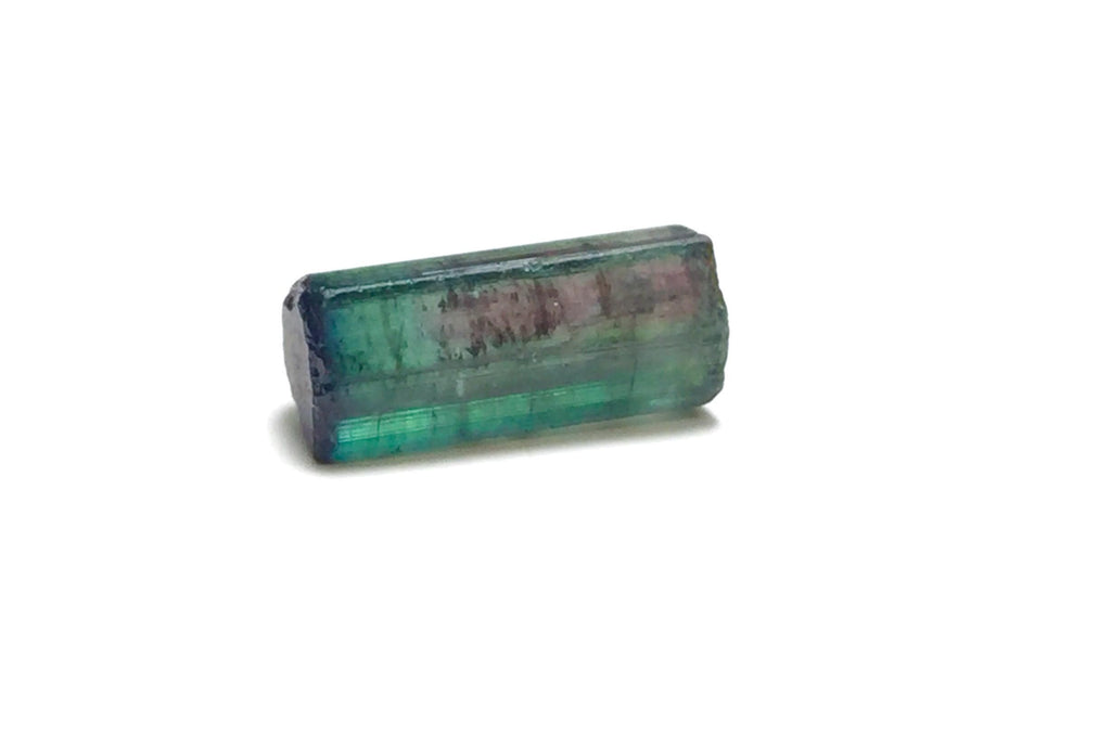 6.3 Carat Bi-Color Watermelon Tourmaline Crystal - Peche Mine, Afghanistan