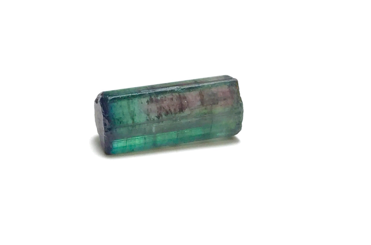 6.3 Carat Bi-Color Watermelon Tourmaline Crystal - Peche Mine, Afghanistan