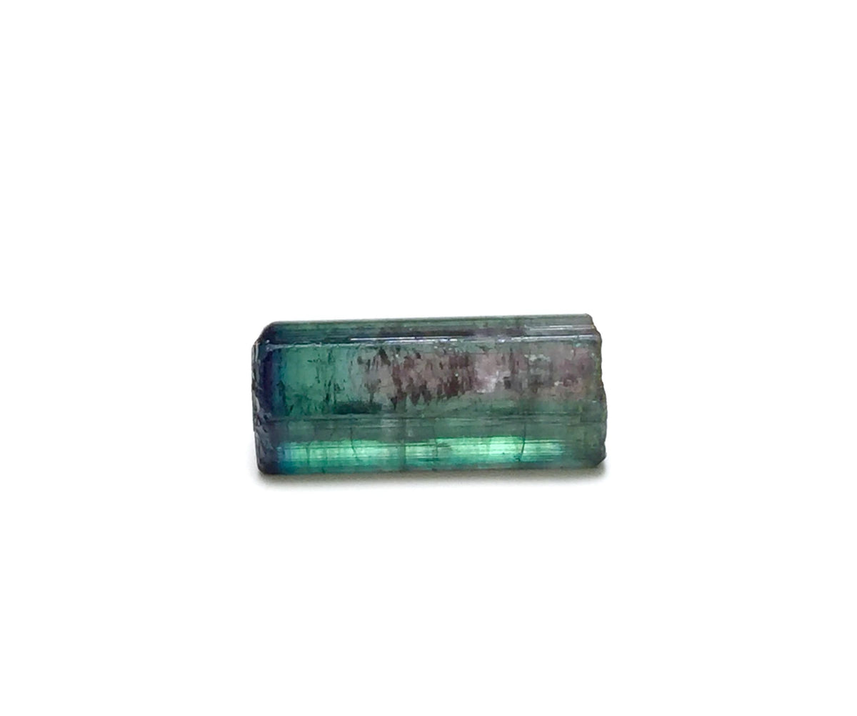 6.3 Carat Bi-Color Watermelon Tourmaline Crystal - Peche Mine, Afghanistan