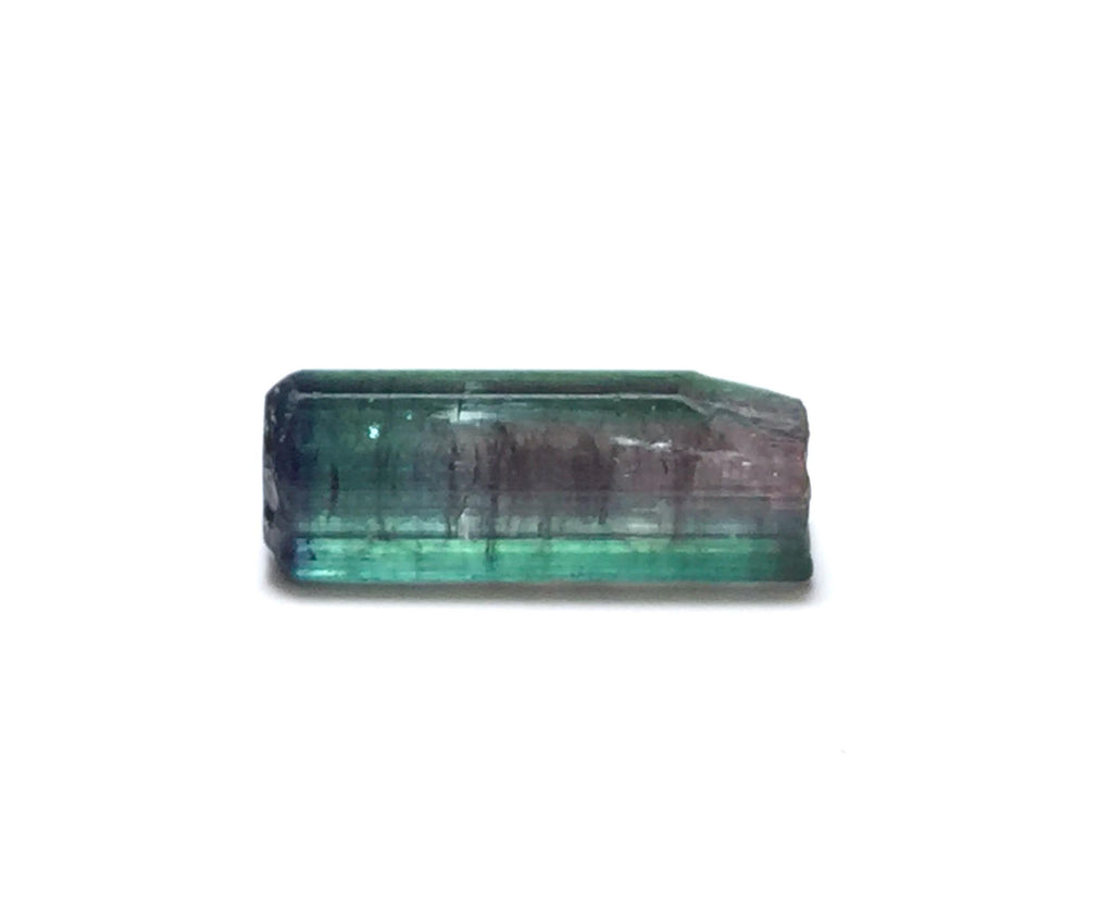 6.3 Carat Bi-Color Watermelon Tourmaline Crystal - Peche Mine, Afghanistan