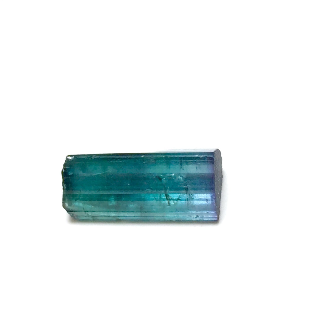Indicolite Blue Tourmaline Crystal - Peche Mine Afghanistan - Terminated Pendant Size Specimen