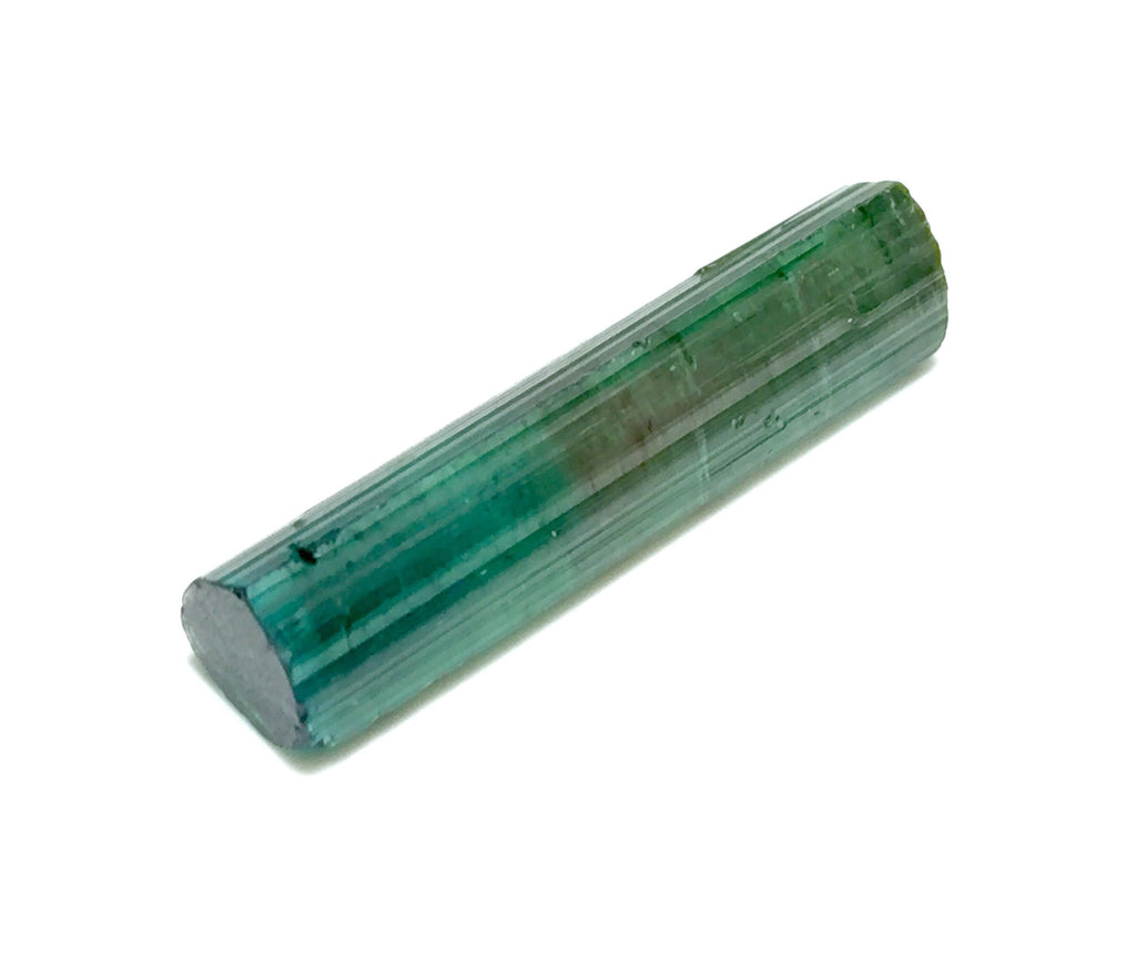 Natural Watermelon Tourmaline Crystal - Peche Mine Afghanistan - Terminated Pendant Size Specimen