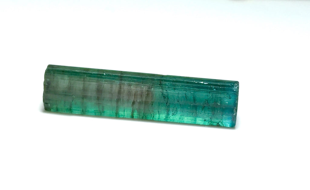 Natural Watermelon Tourmaline Crystal - Peche Mine Afghanistan - Terminated Pendant Size Specimen