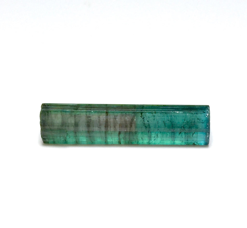 Natural Watermelon Tourmaline Crystal - Peche Mine Afghanistan - Terminated Pendant Size Specimen