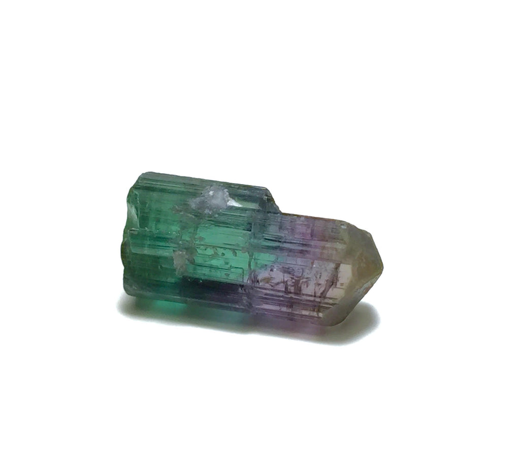 6.8 Carat Multi-Color Rainbow Tourmaline – Fully Terminated Crystal Specimen from Paprok Mine, Afghanistan
