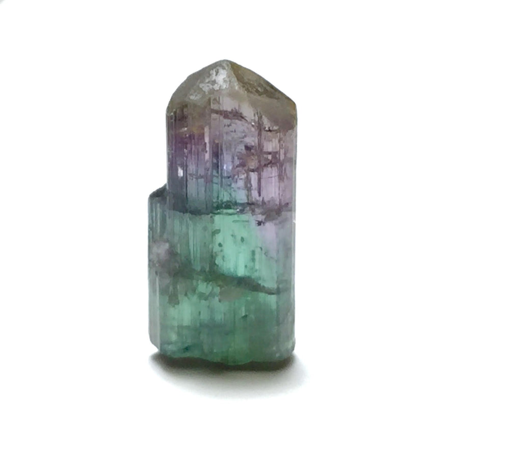 6.8 Carat Multi-Color Rainbow Tourmaline – Fully Terminated Crystal Specimen from Paprok Mine, Afghanistan
