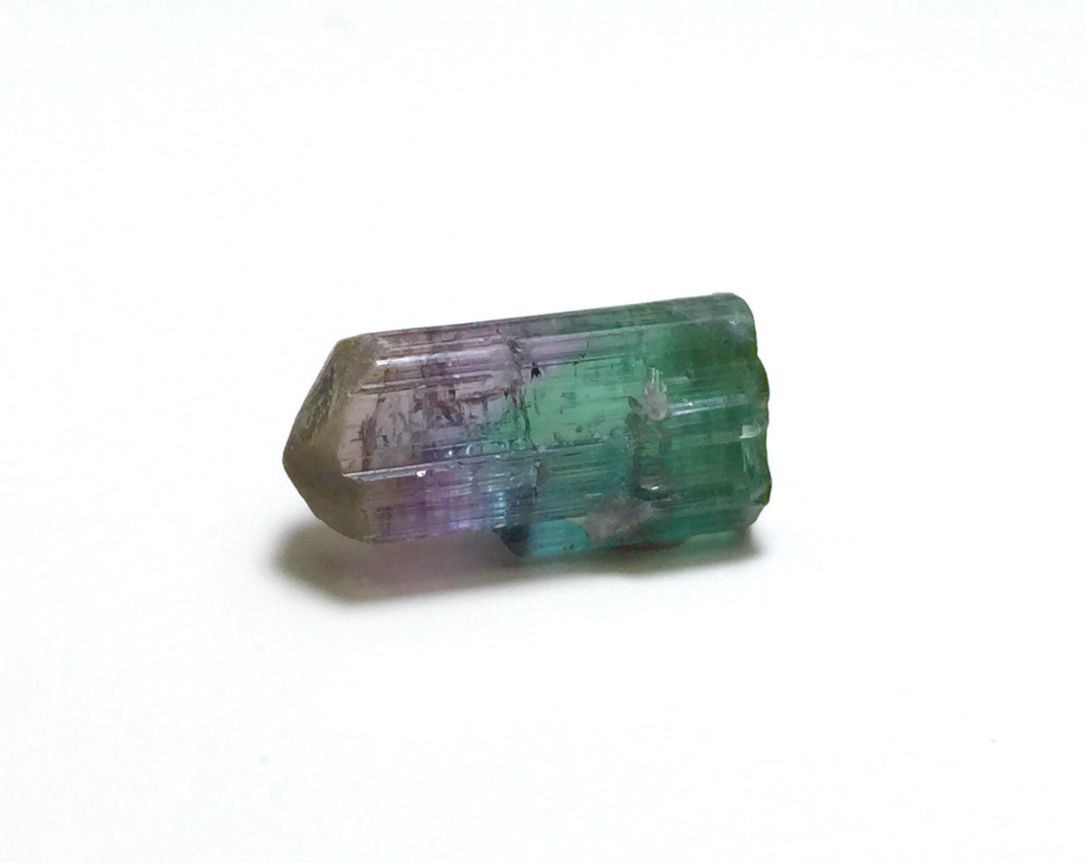 6.8 Carat Multi-Color Rainbow Tourmaline – Fully Terminated Crystal Specimen from Paprok Mine, Afghanistan