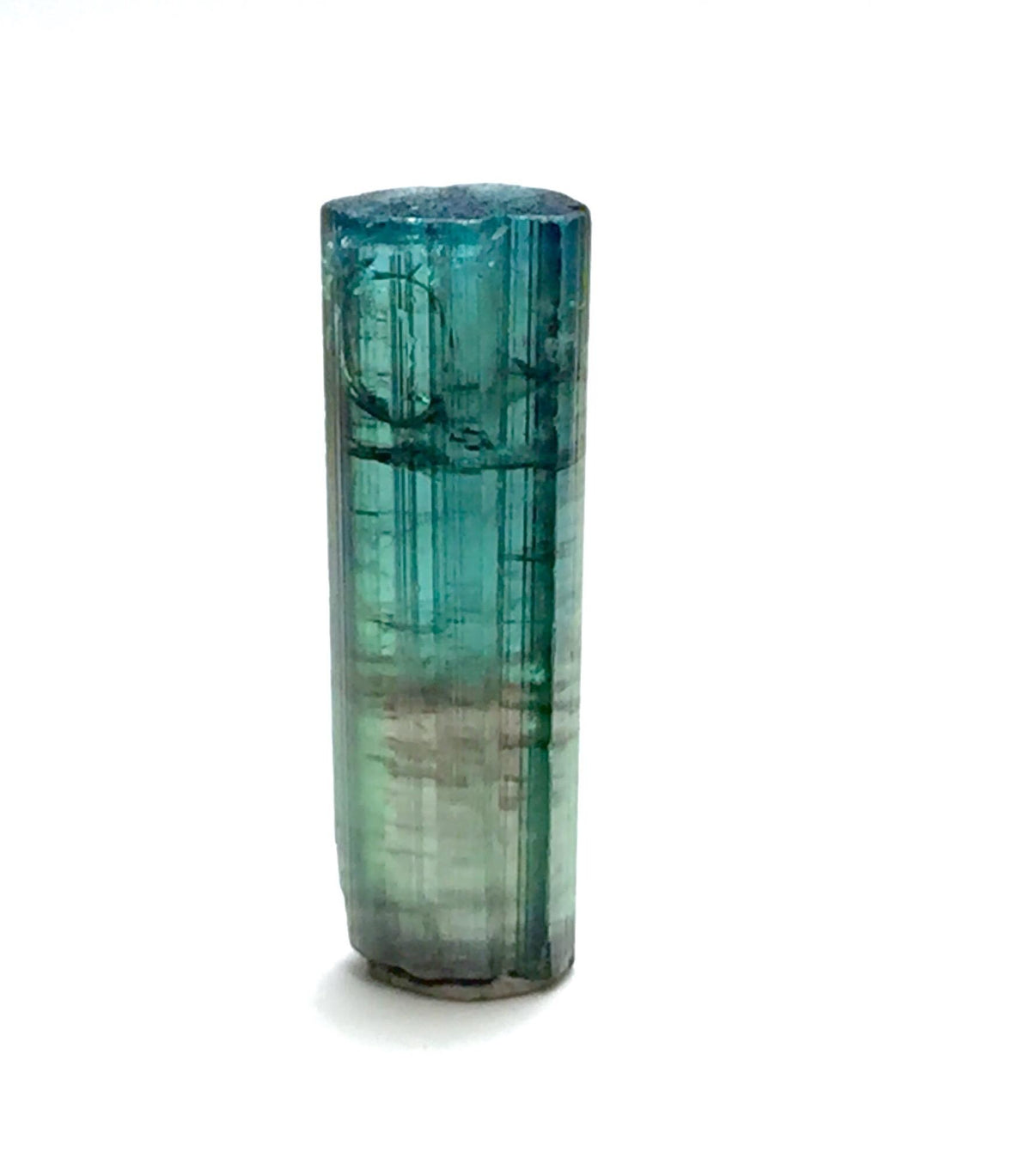 Watermelon Tourmaline Crystal – Pendant Size Bi-Color Specimen from Peche Mine, Afghanistan