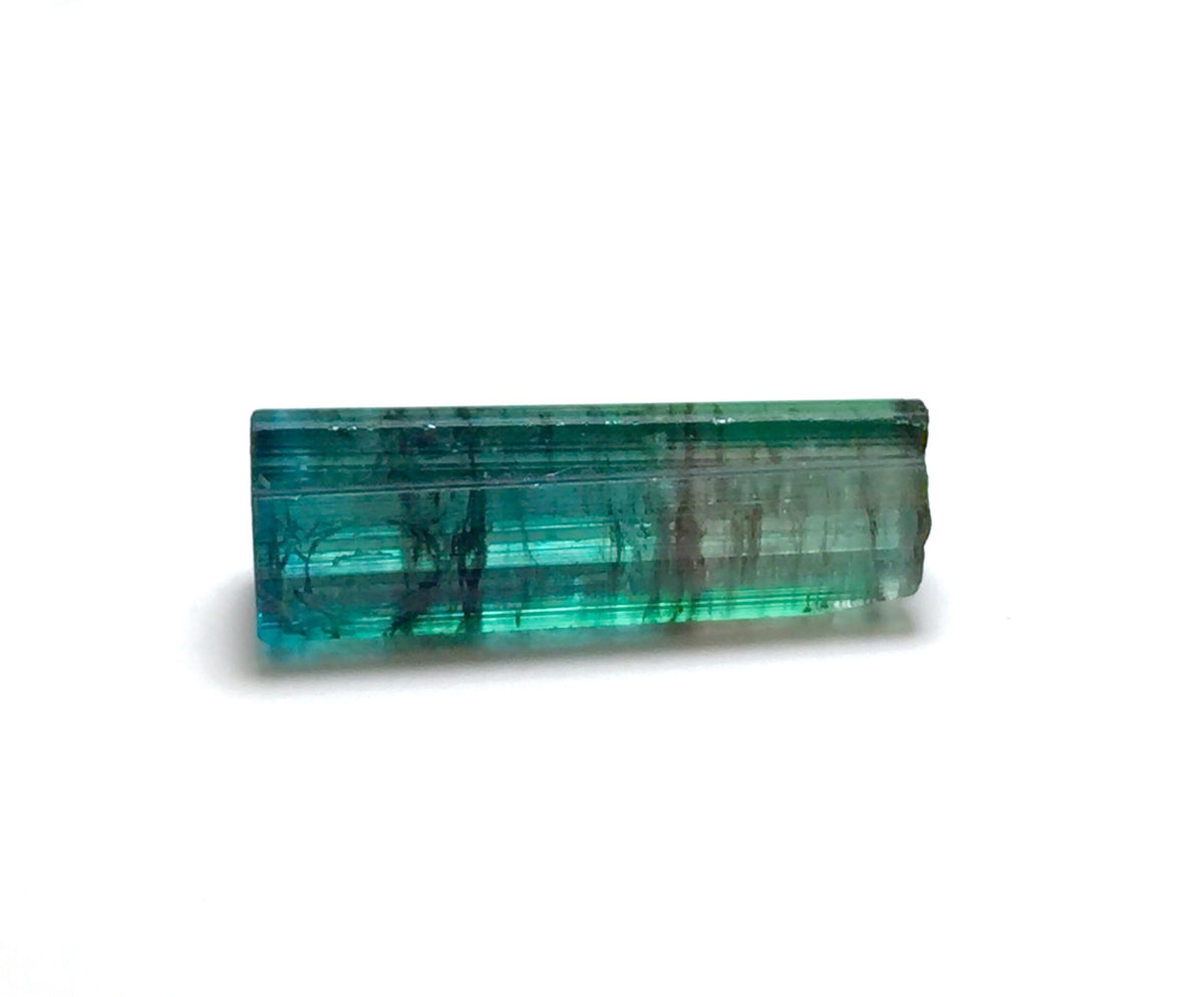 Watermelon Tourmaline Crystal – Pendant Size Bi-Color Specimen from Peche Mine, Afghanistan