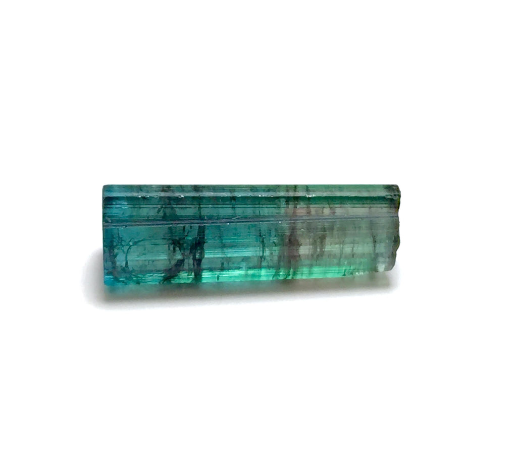 Watermelon Tourmaline Crystal – Pendant Size Bi-Color Specimen from Peche Mine, Afghanistan