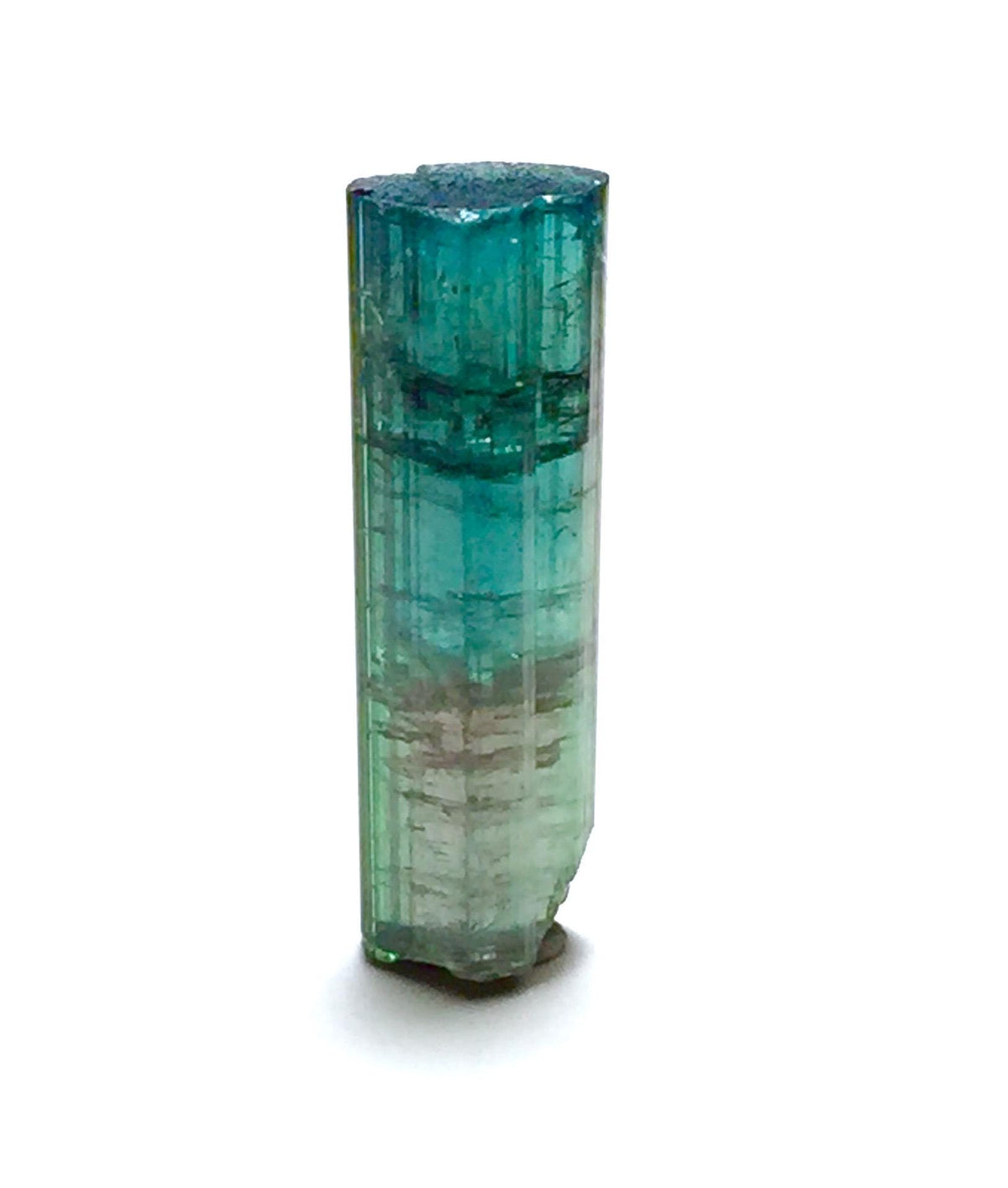 Watermelon Tourmaline Crystal – Pendant Size Bi-Color Specimen from Peche Mine, Afghanistan