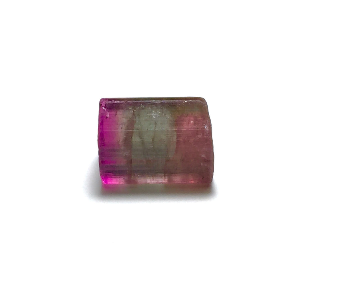 Tri-Color Tourmaline Crystal - Rare Zoned Specimen from Paprok Mine, Afghanistan