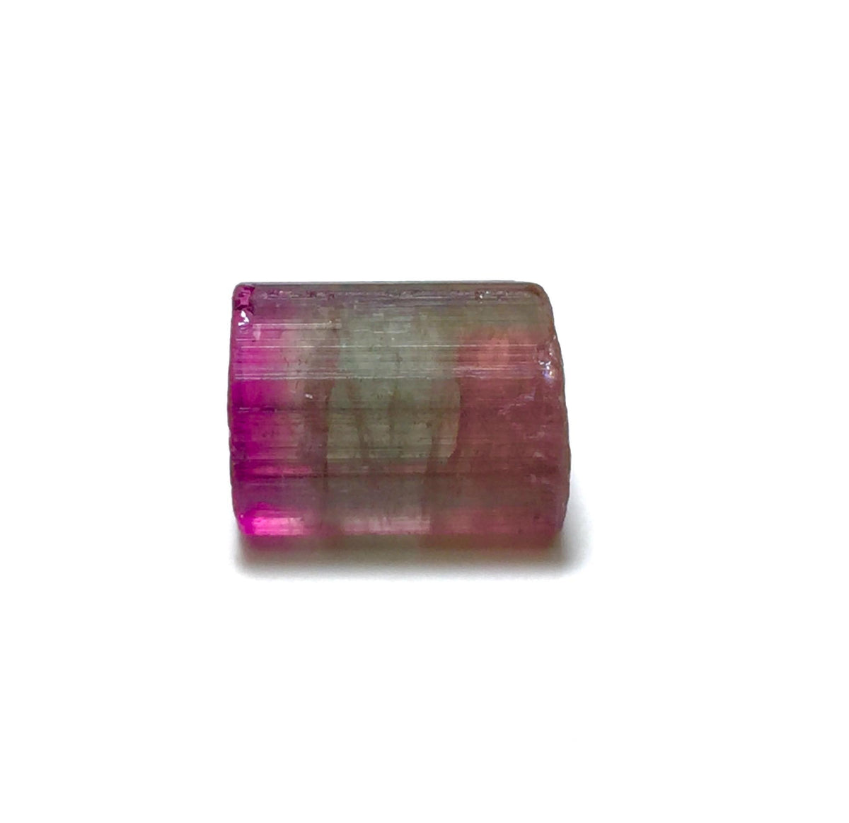 Tri-Color Tourmaline Crystal - Rare Zoned Specimen from Paprok Mine, Afghanistan
