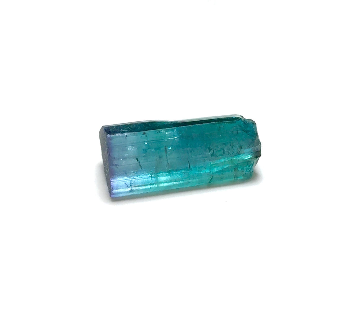 Indicolite Blue Tourmaline Crystal - Peche Mine Afghanistan - Terminated Pendant Size Specimen