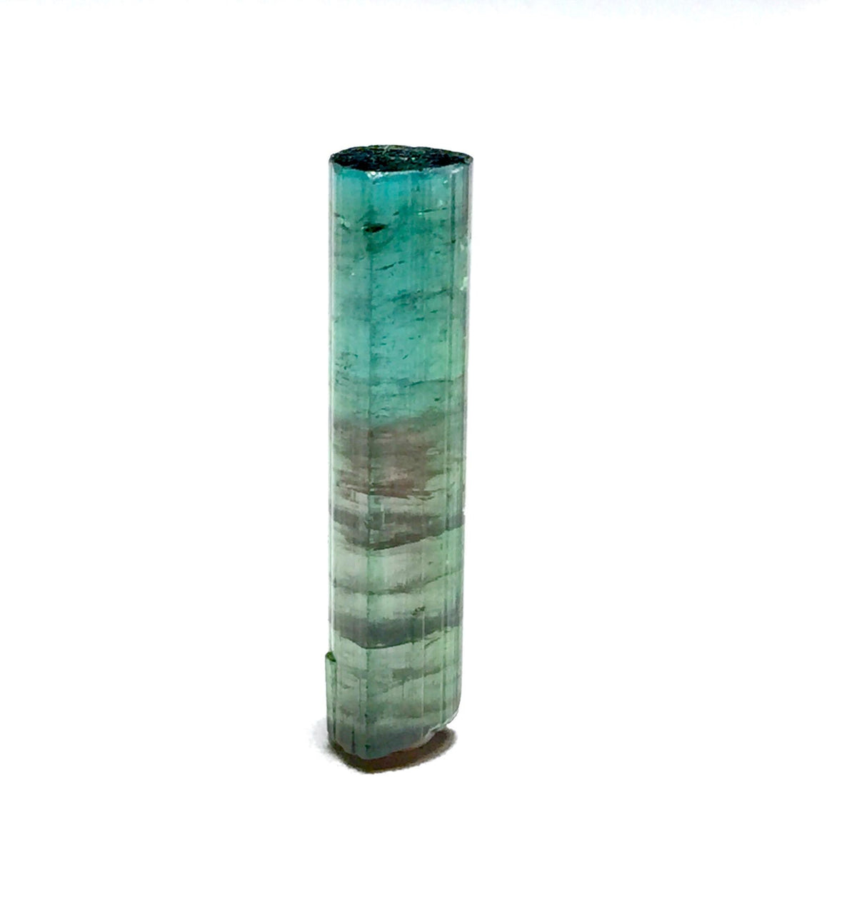 Natural Watermelon Tourmaline Crystal - Peche Mine Afghanistan - Terminated Pendant Size Specimen