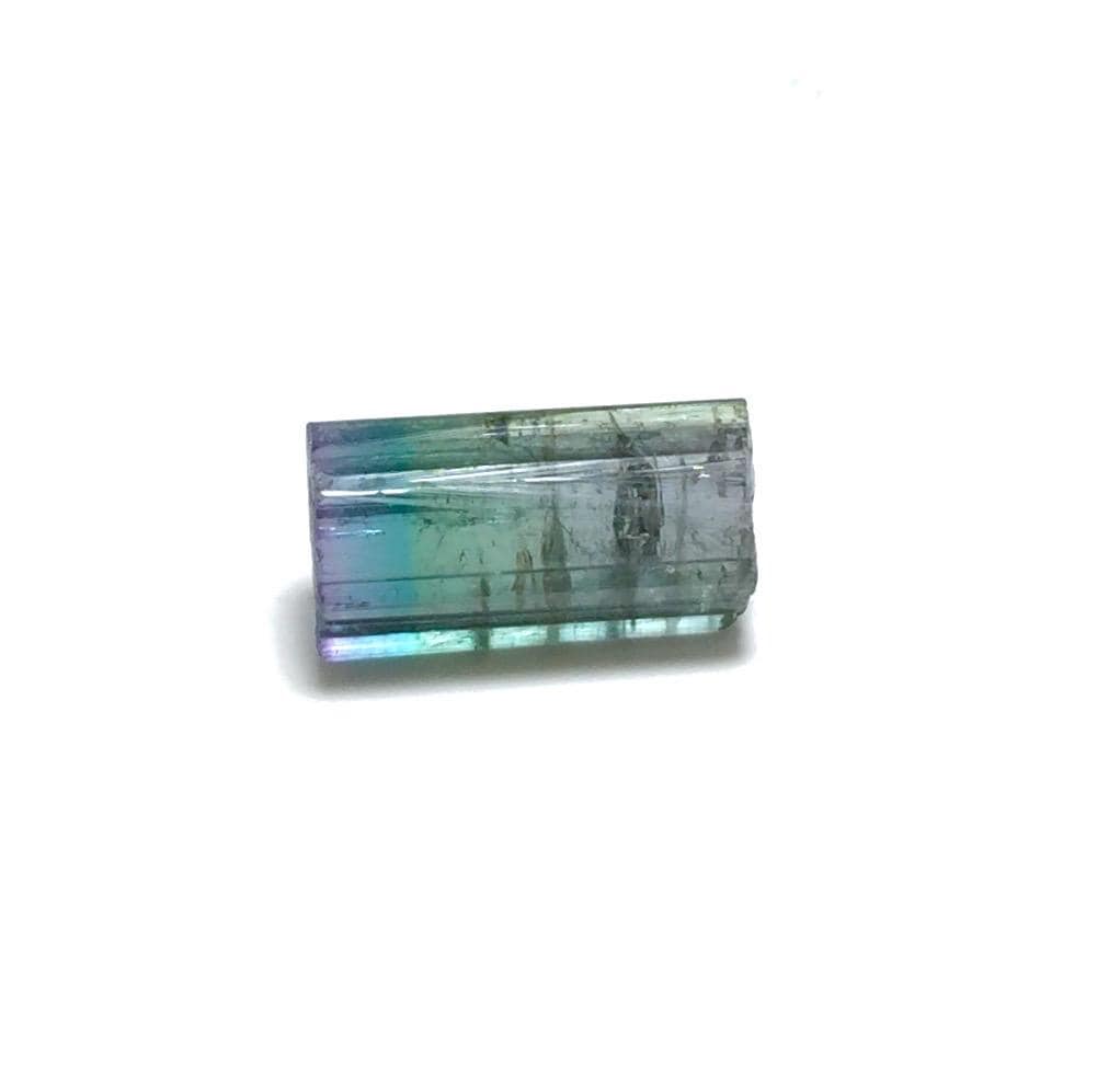 Natural Blue Cap Watermelon Tourmaline – Peche Mine Afghanistan – Pocket Size Terminated Crystal Specimen