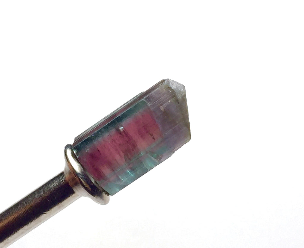 11.6 Carat Watermelon Tourmaline Crystal – Peche Mine, Afghanistan Pendant Specimen