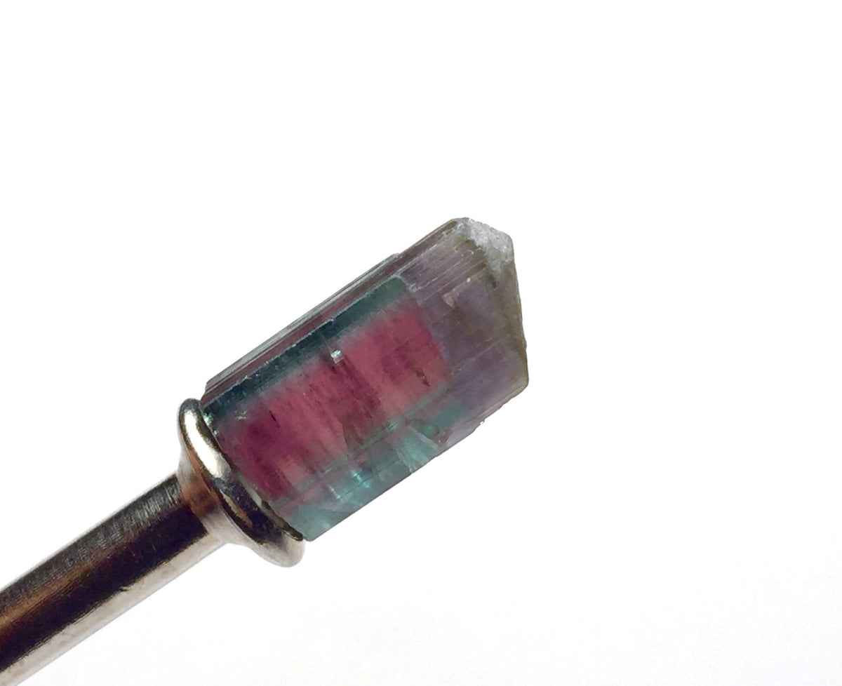 11.6 Carat Watermelon Tourmaline Crystal – Peche Mine, Afghanistan Pendant Specimen