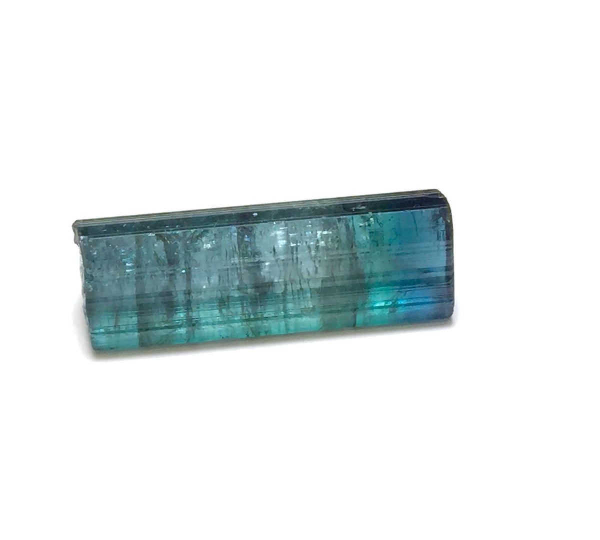 Ink Blue Indicolite Tourmaline Crystal – Peche Mine, Afghanistan ---