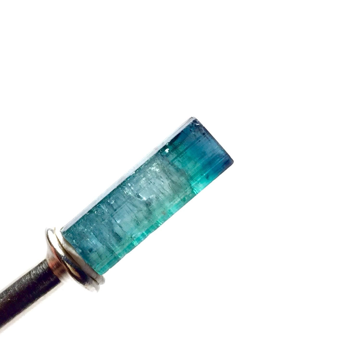 Ink Blue Indicolite Tourmaline Crystal – Peche Mine, Afghanistan ---